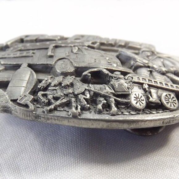 Vintage Fire Fighter Belt Buckle, 1989 - Picture 2 of 10